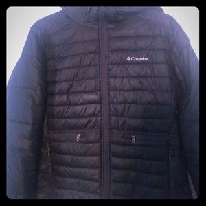 Columbia black coat